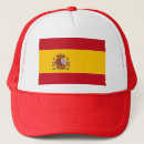 Search for red white spain hats Flag