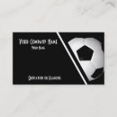 Search for soccer business cards Sport