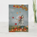 Search for vintage fall cards Leaves