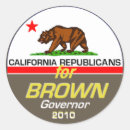 Search for governor stickers California
