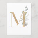 Search for m letter postcards Initial