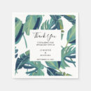 Search for thank you napkins Bride and groom