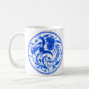 Search for blue floral mugs Flower pattern