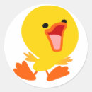 Search for cartoon duckling stickers Yellow