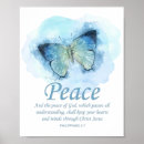 Search for peace butterflies posters Christian