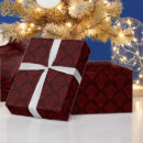 Search for red damask wrapping paper Pretty