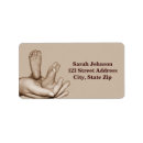 Search for baby feet return address labels Boy