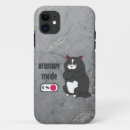 Search for grumpy iphone cases Black cat