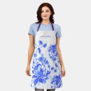 Search for blue toile aprons French