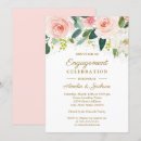 Search for blush pink engagement party invitations Floral