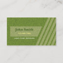 Search for grass business cards Landscapers