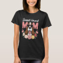 Search for basset hound mom tshirts Floral