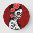 Search for day of the dead clocks Roses