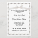 Search for satin ribbon invitations Ivory