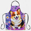 Search for cute puppy aprons Flowers