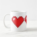 Search for pixel heart mugs Retro