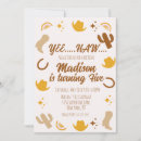 Search for horseshoe birthday invitations Cowgirl