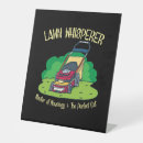 Search for no mow signs Mower