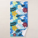 Search for flower print bath towels Daisies