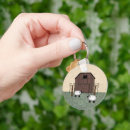 Search for barn rounded key rings Farmhouse