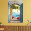Search for mediterranean canvas prints Beach