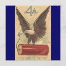 Search for vintage eagle invitations Patriotic