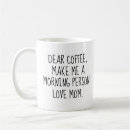 Search for funny morning person mugs Typography