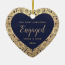 Search for rose gold heart christmas tree decorations Floral