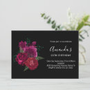 Search for bouquet birthday invitations Botanical