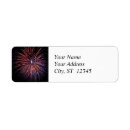 Search for fireworks return address labels Explosion