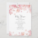 Search for japanese baby shower invitations Sakura