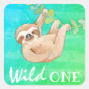 Search for cute wild animals stickers Birthday