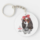 Search for king charles spaniel key rings Cute