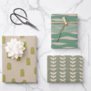 Search for simplicity wrapping paper Green