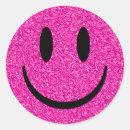 Search for pink smile stickers Emoji