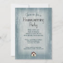 Search for rustic house warming invitations Wood