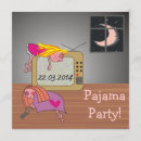 Search for girls pajama party invitations Fun