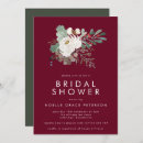 Search for floral bouquet bridal shower invitations Green