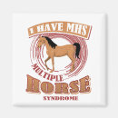 Search for horse lovers magnets Horseback riding