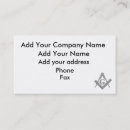 Search for free masonic business cards Master mason