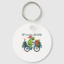 Search for christmas frog key rings Santa