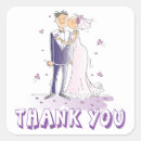 Search for lavender wedding stickers Bride and groom