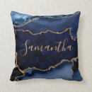 Search for navy marble cushions Geode