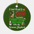 Search for german shepherd decor Santa