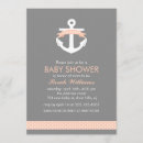 Search for coral baby shower invitations Girls