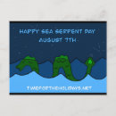 Search for serpent postcards Sea