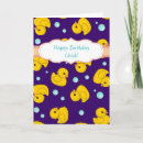 Search for rubber duck birthday cards Yellow