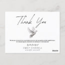 Search for dove memorial cards Elegant