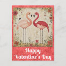 Search for flamingo flower postcards Cute