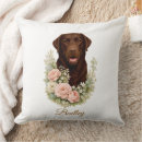 Search for chocolate labrador cushions Pet